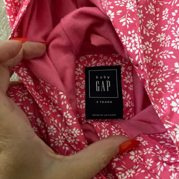 Baby Gap Pink and White Windbreaker - Picture 3 of 3